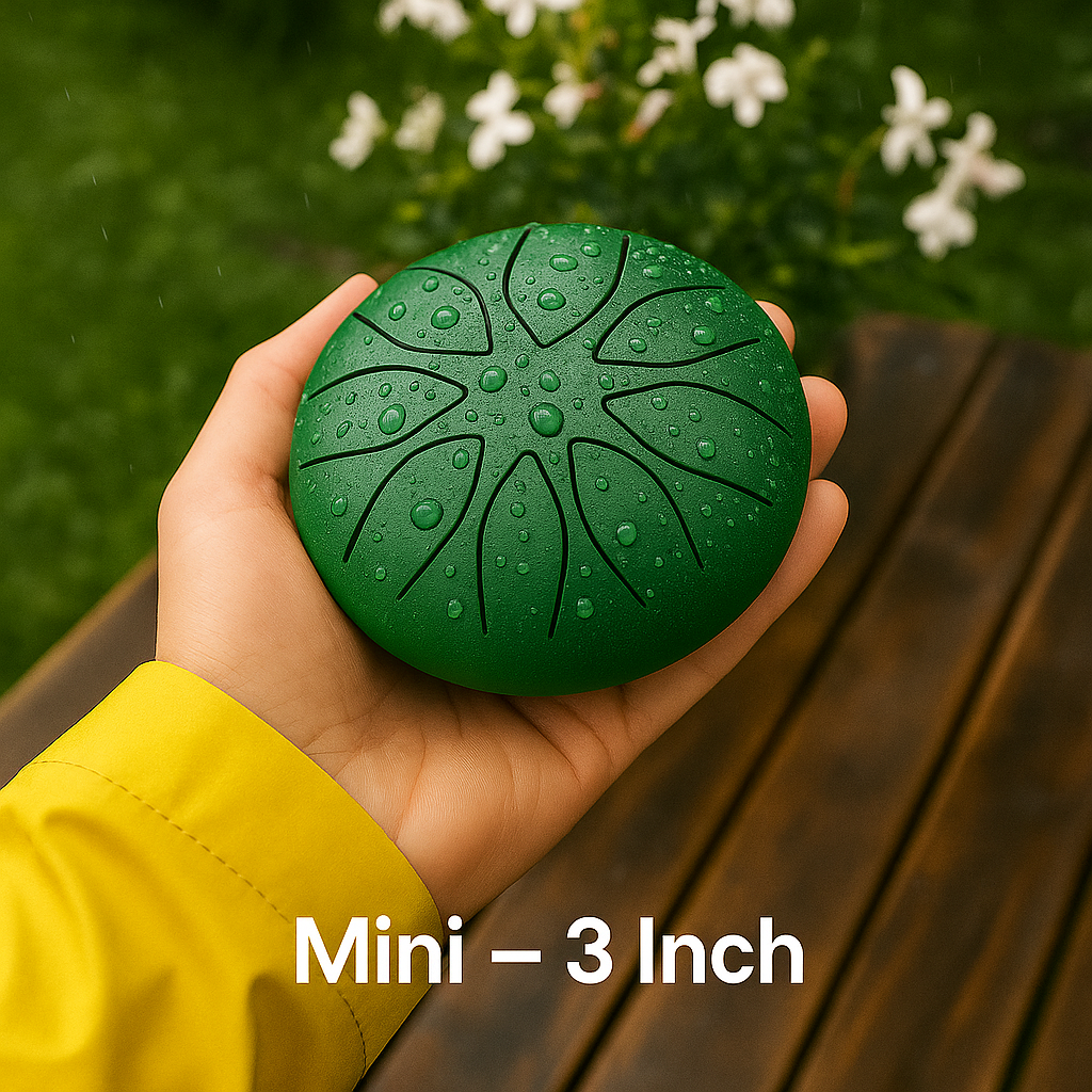 Chakra Drum 3 Inch 6 Tone – Mini Serenity Drum