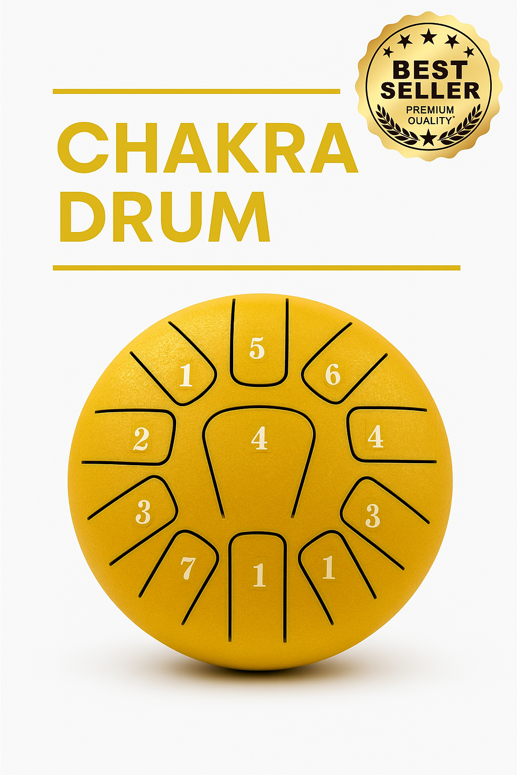 Chakra Drum 6 Inch 11 Tone (Best Seller)