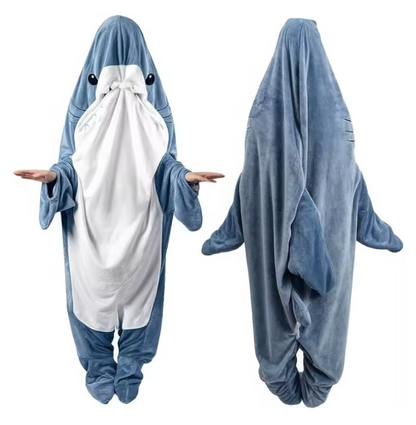Dive Into Comfort: The Shark Blanket Pajama
