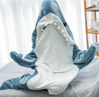 Dive Into Comfort: The Shark Blanket Pajama