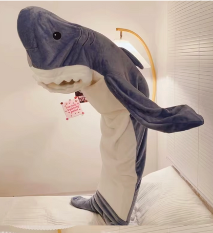 Dive Into Comfort: The Shark Blanket Pajama
